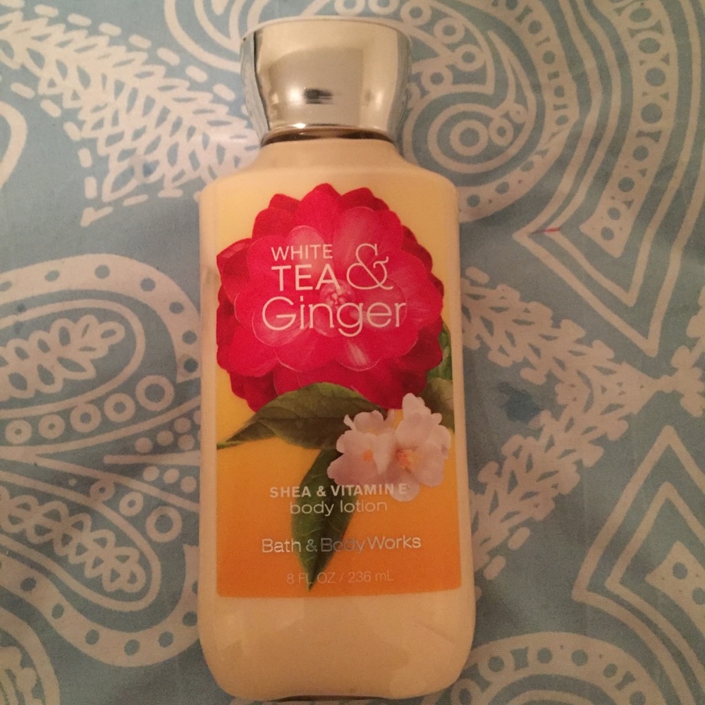 NWOT Bath & Body Works White Tea & Ginger Lotion